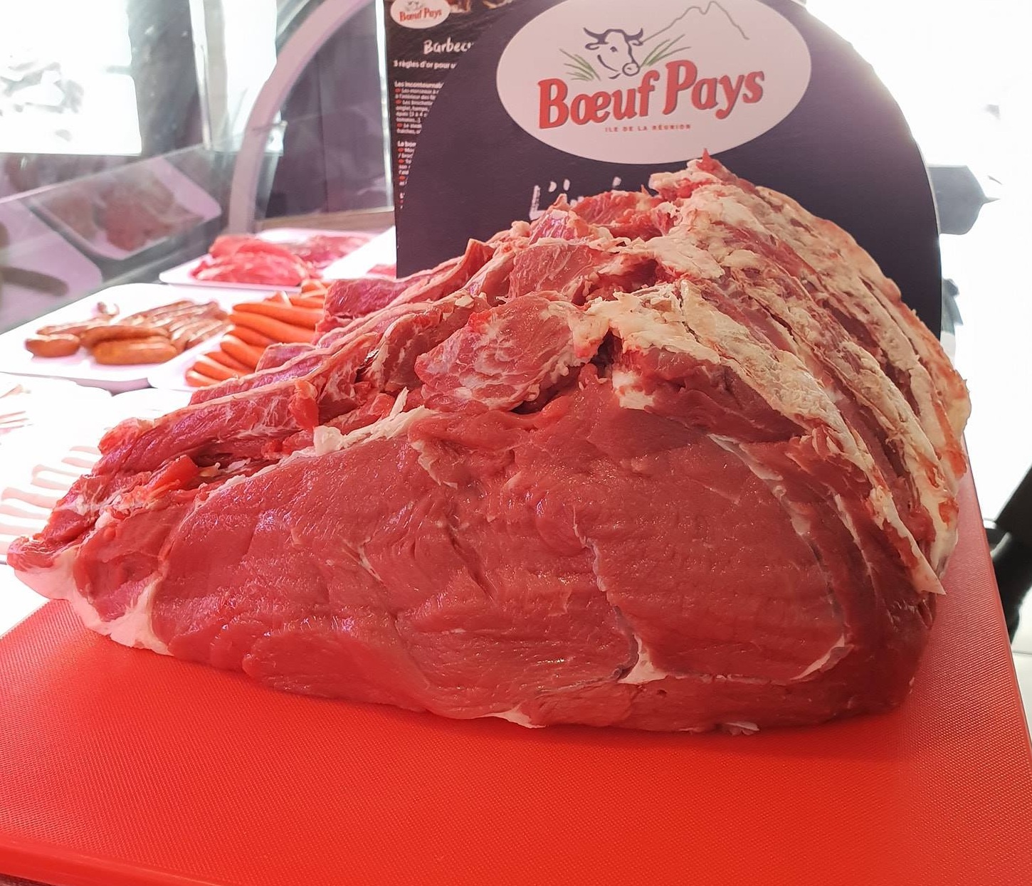 Poulet fermier prêt à cuire Label rouge, classe A.