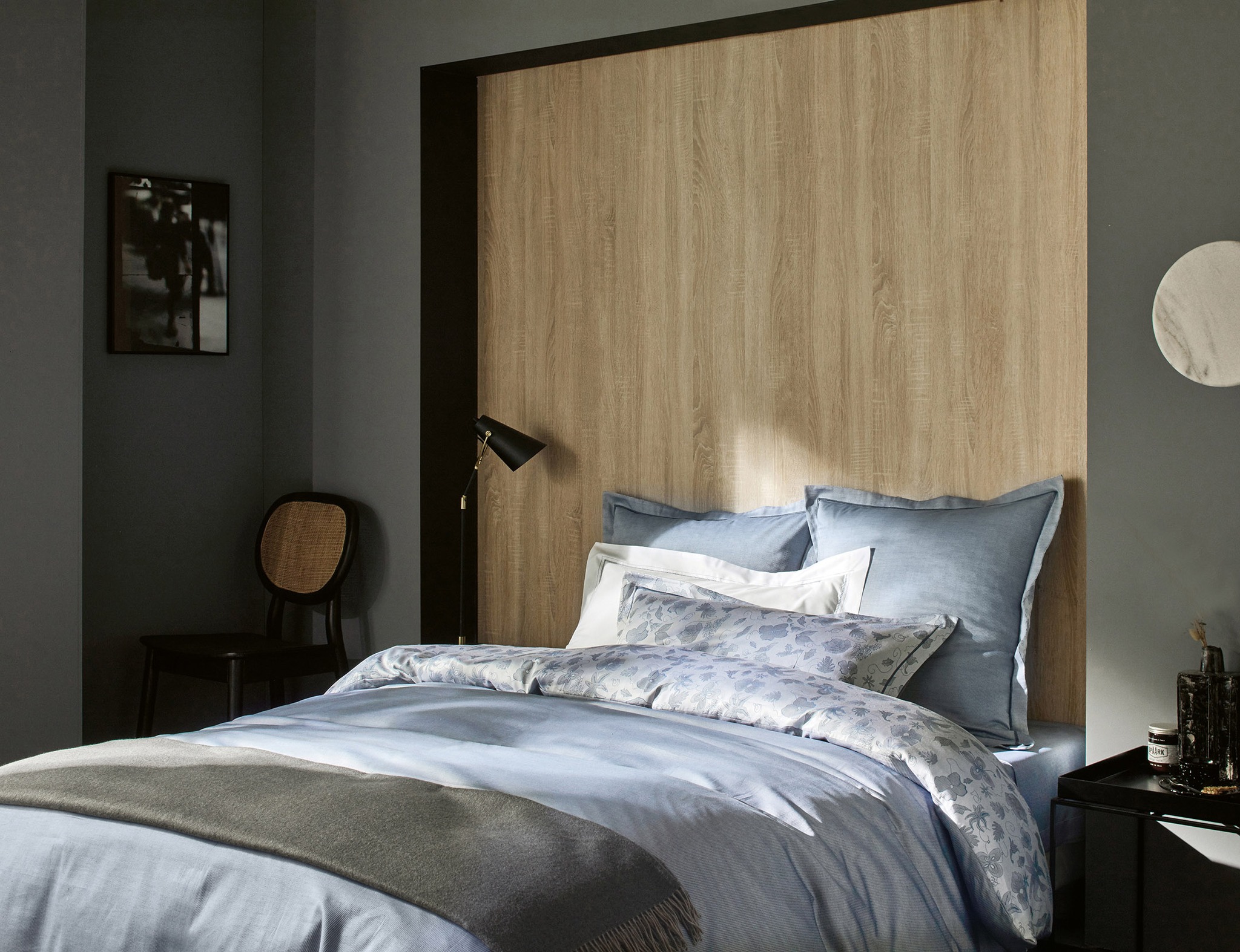 Housse de couette SONGES Bleu Jean