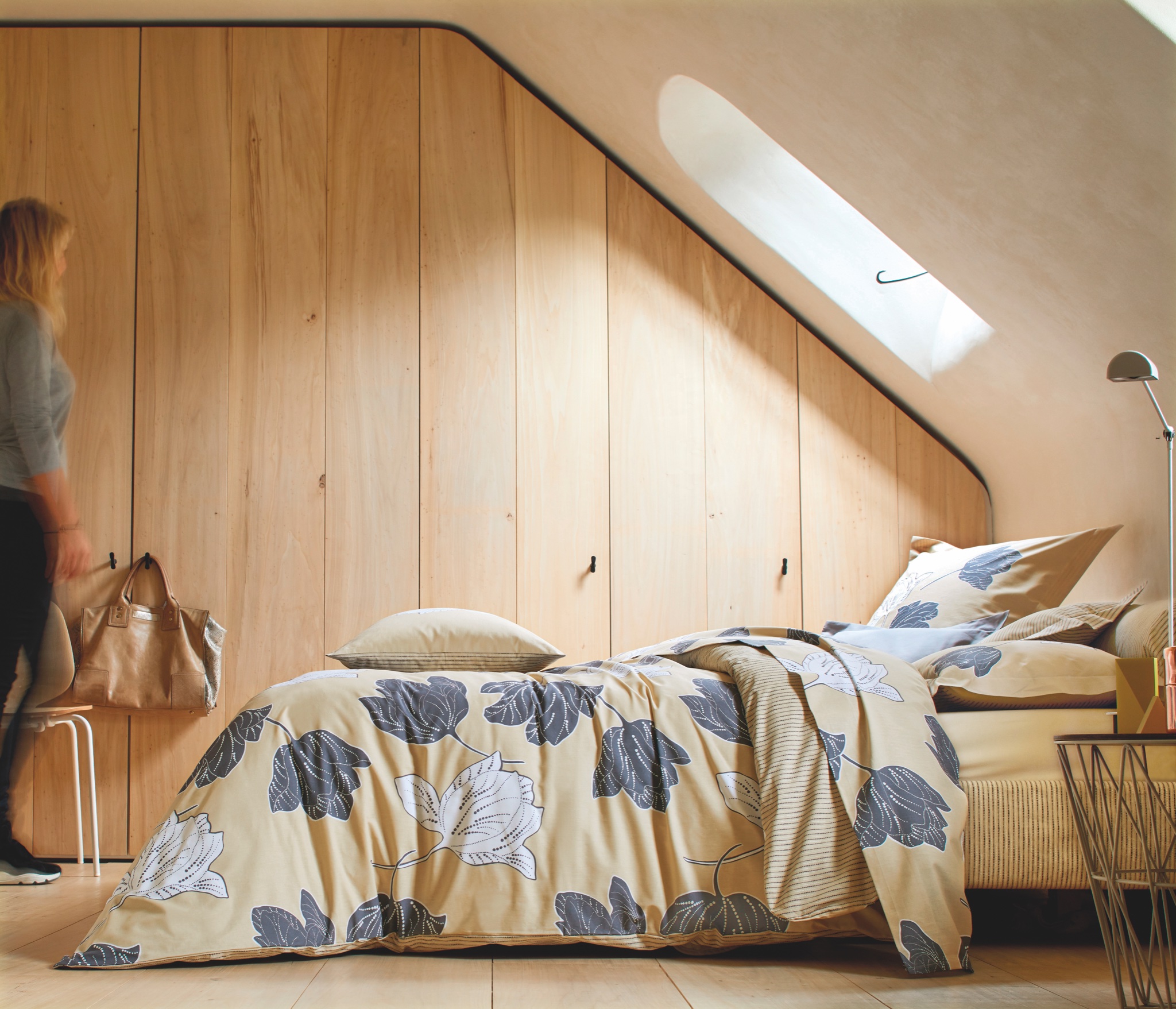 Housse de couette PRIMAVERA Ivoire