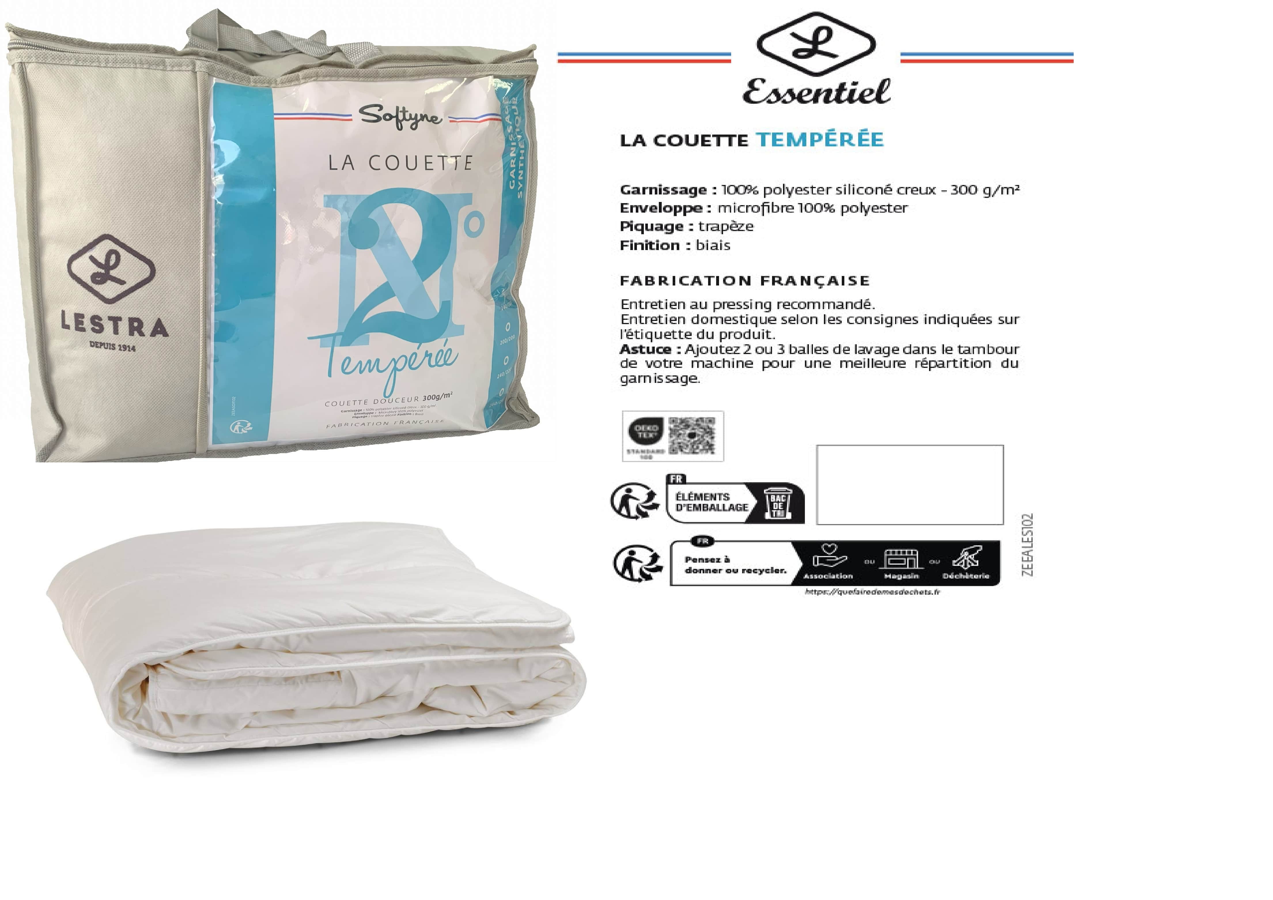 Couette LESTRA TEMPÉRÉE