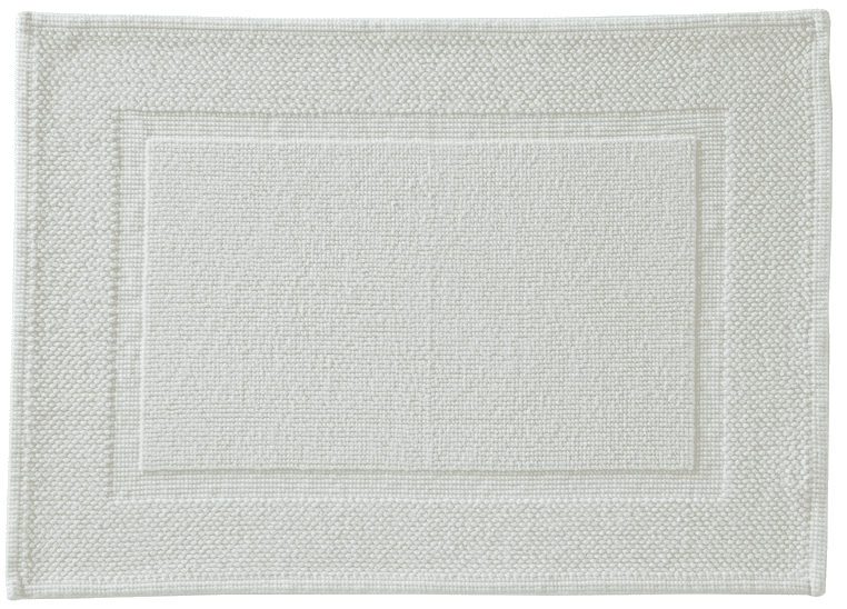 Tapis de bain COMORES BLANC
