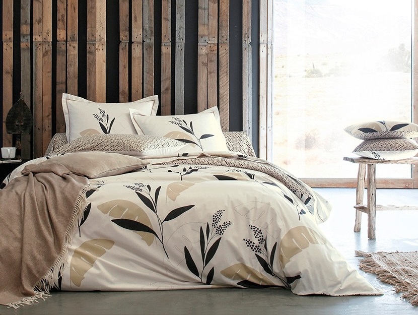 Housse de couette VLAURIS Sable