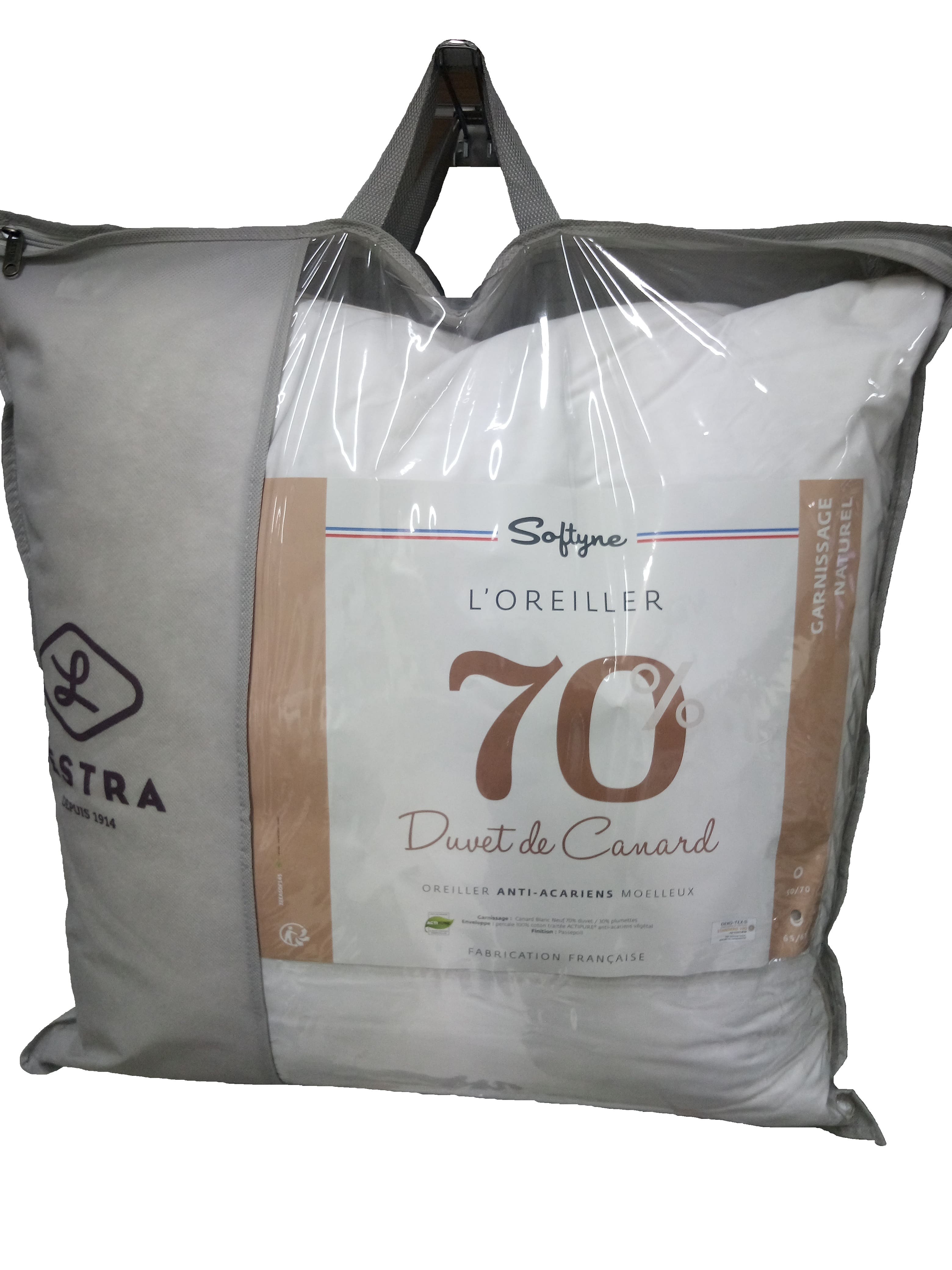 Oreiller duvet canard